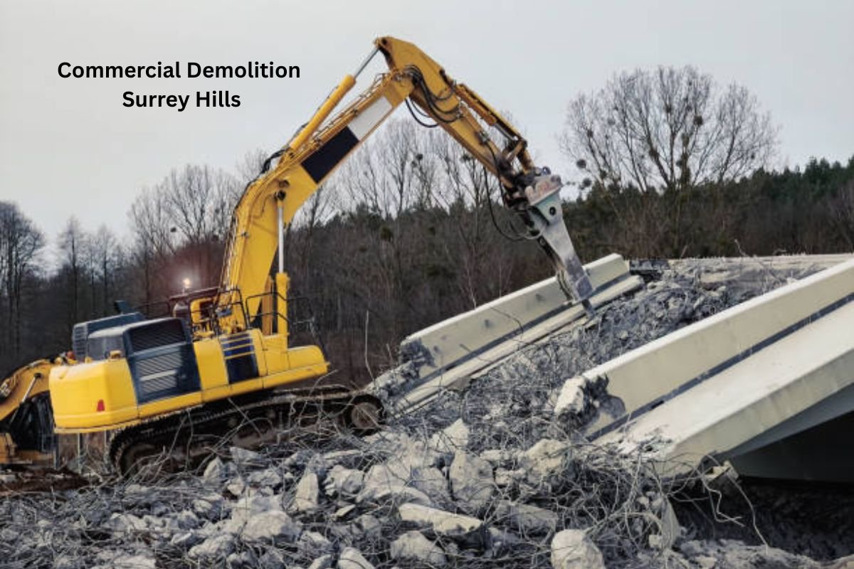 commercial demolition surrey hills