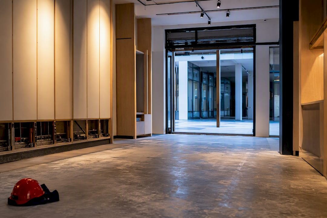 Retail tenancy undergoing professional shop defit